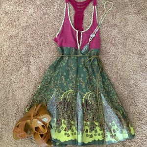 Free people Paisley Dress NWT